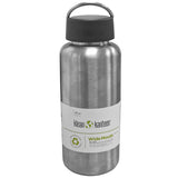 klean kanteen wide water bottle loop cap 1182ml