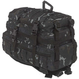 kombat 28 litre molle pack btp black compression straps