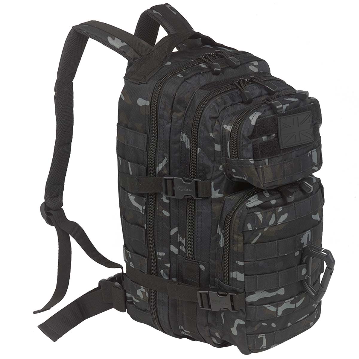 Black camouflage backpack sale