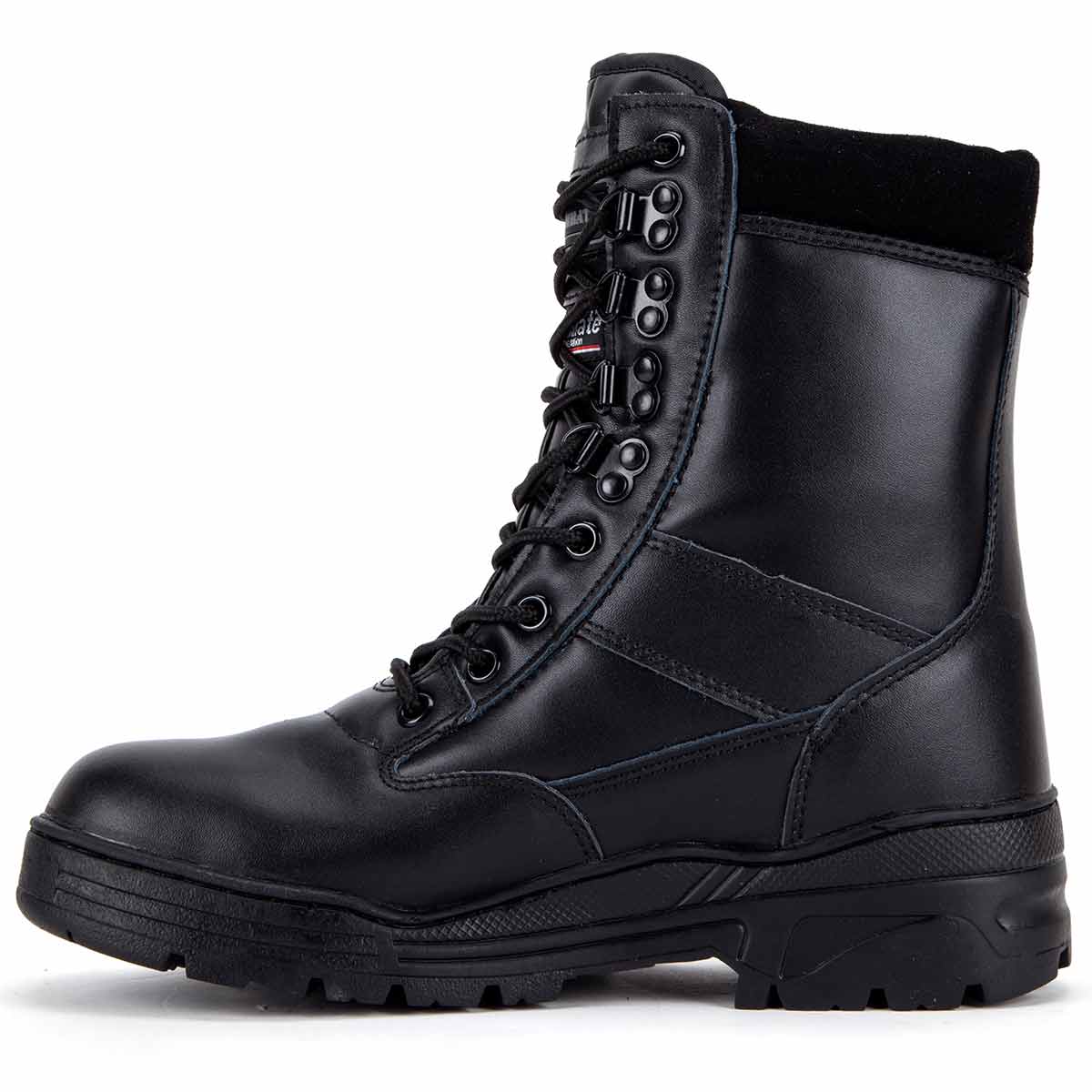 inside view of kombat black patrol boots