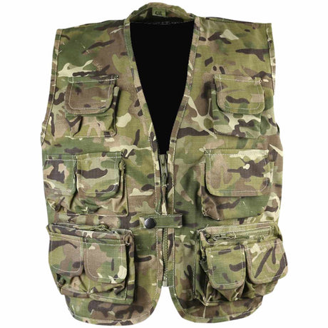 kombat kids btp camo tactical vest