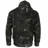 kombat kids hoodie btp black camo rear