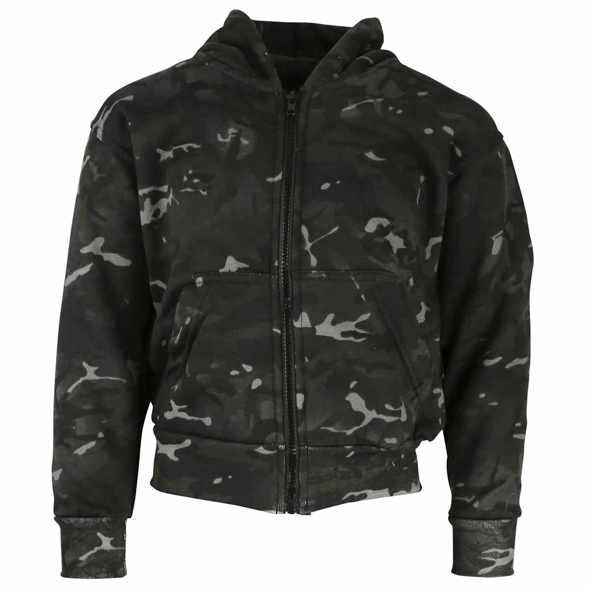 kombat kids hoodie btp black camo