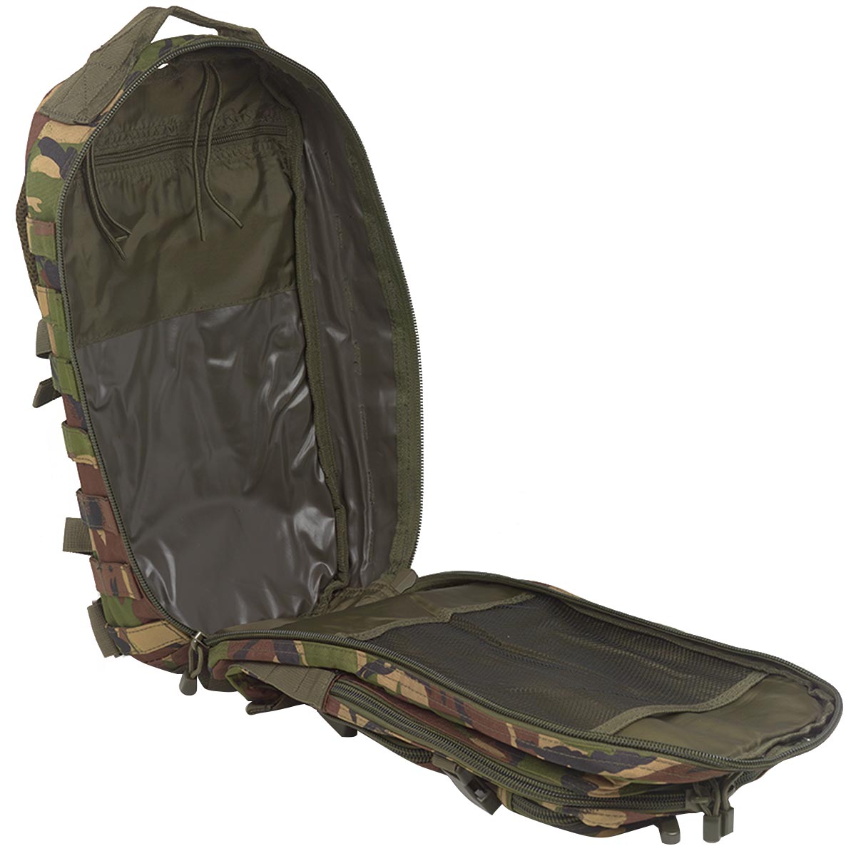 kombat main compartment 28 litre molle pack dpm camo