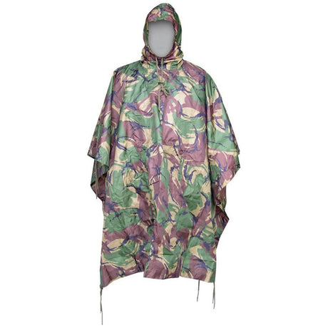 kombat waterproof poncho dpm camo