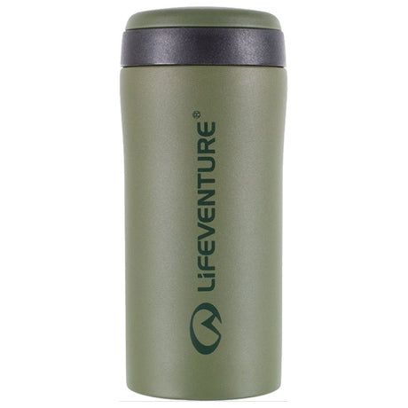 lifeventure matt khaki thermal mug