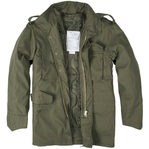 M65 Field Jacket Olive Green with Liner - Free UK Delivery