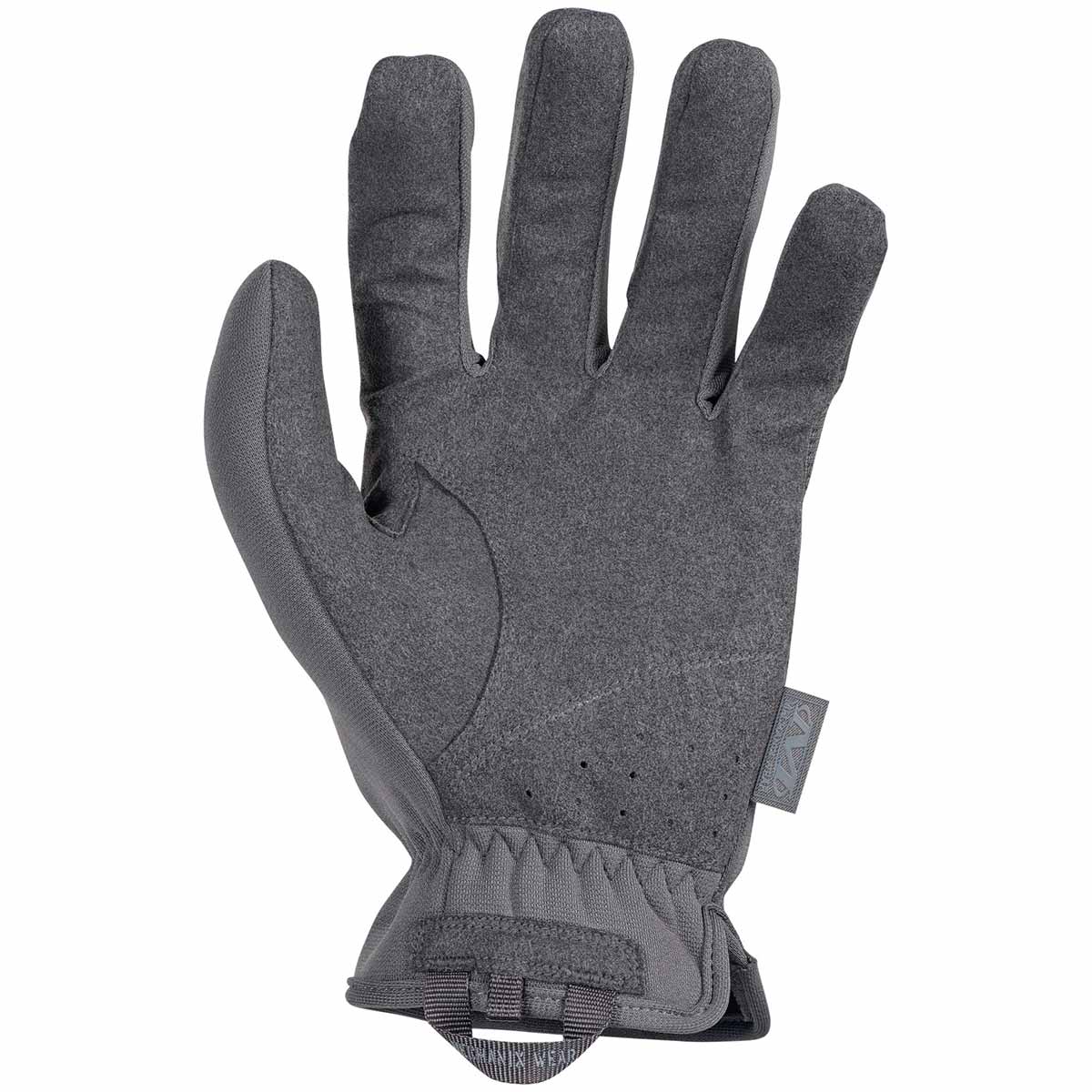 palm of mechanix fastfit glove wolf grey