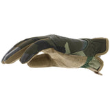 side view of mechanix fastfit glove woodland camo