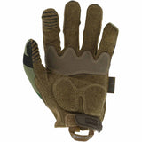 palm of mechanix m-pact glove woodland camo