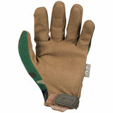 palm of mechanix the original glove woodland camo