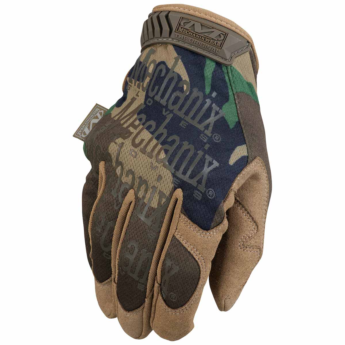 mechanix wear the original glove woodland camo