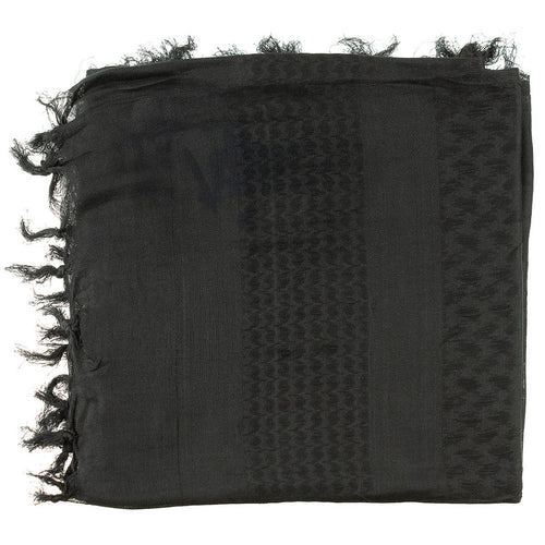 MFH Shemagh Scarf Supersoft Black - Free Delivery | Military Kit