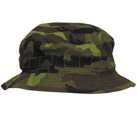 Short-Brim Boonie Bush Hat Black - Free UK Delivery