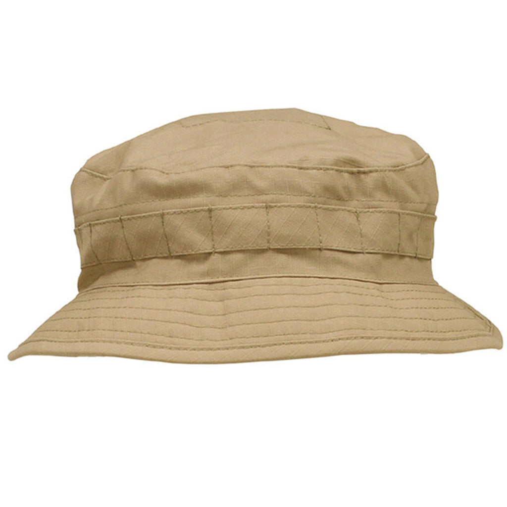 Khaki Boonie Bush Hat Short-Brim - Free UK Delivery