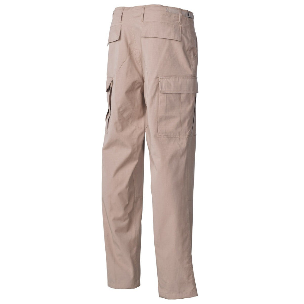 MFH Khaki Ripstop BDU Combat Trousers | Military Kit