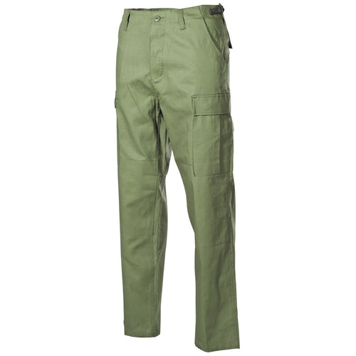 MFH Olive Green Ripstop BDU Combat Trousers | Military Kit