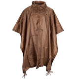 mfh waterproof ripstop poncho coyote tan