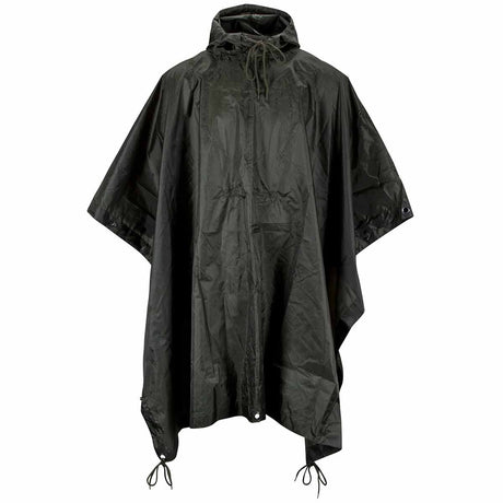 mfh waterproof ripstop poncho olive green