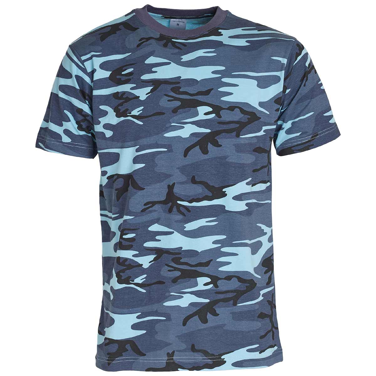 Midnight Blue Camo T Shirt Free Delivery Military Kit