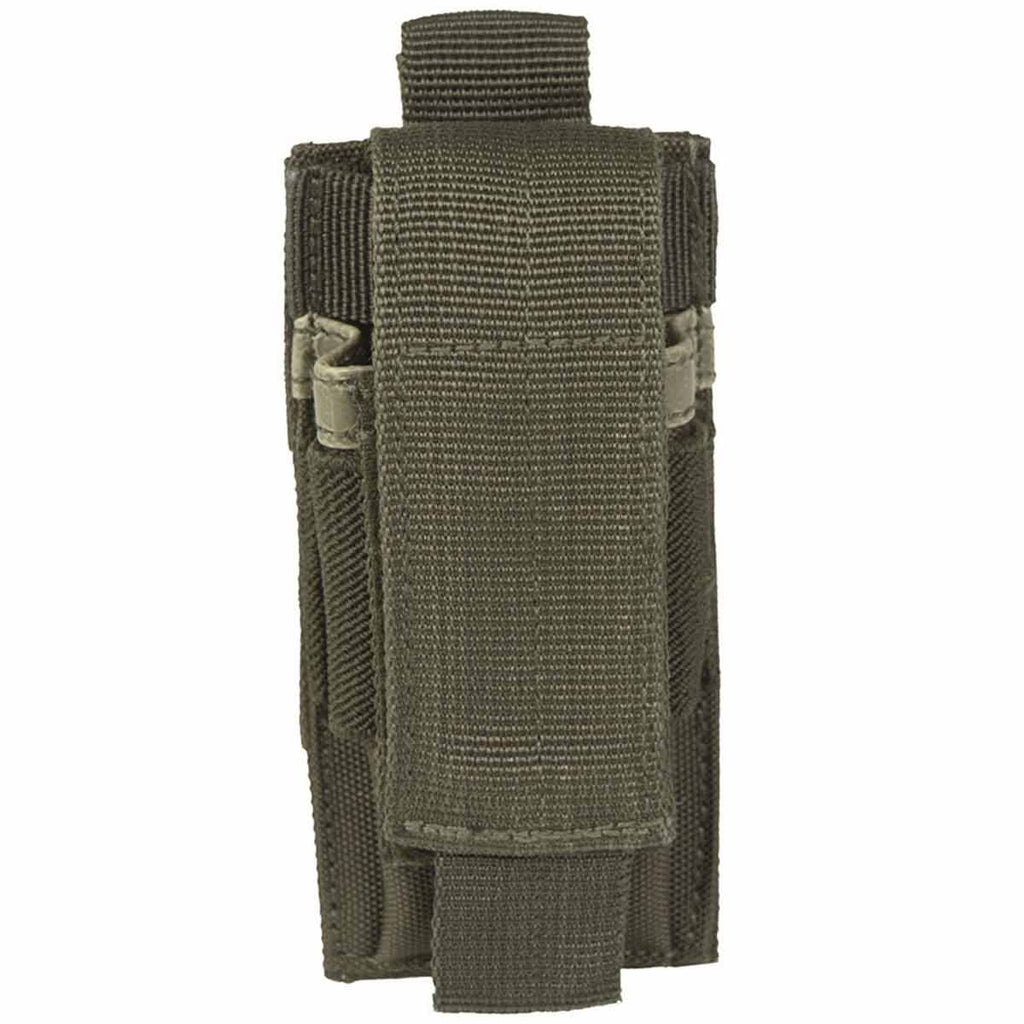 Mil-Tec Single Pistol Ammo Pouch Olive - Free UK Delivery | Military Kit