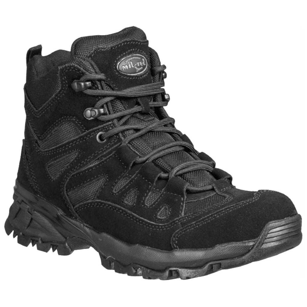 Mil-Tec Lightweight Tactical Squad Boots Black | Military Kit