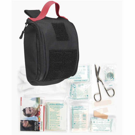 mil-tec ifak first aid kit 25 piece black