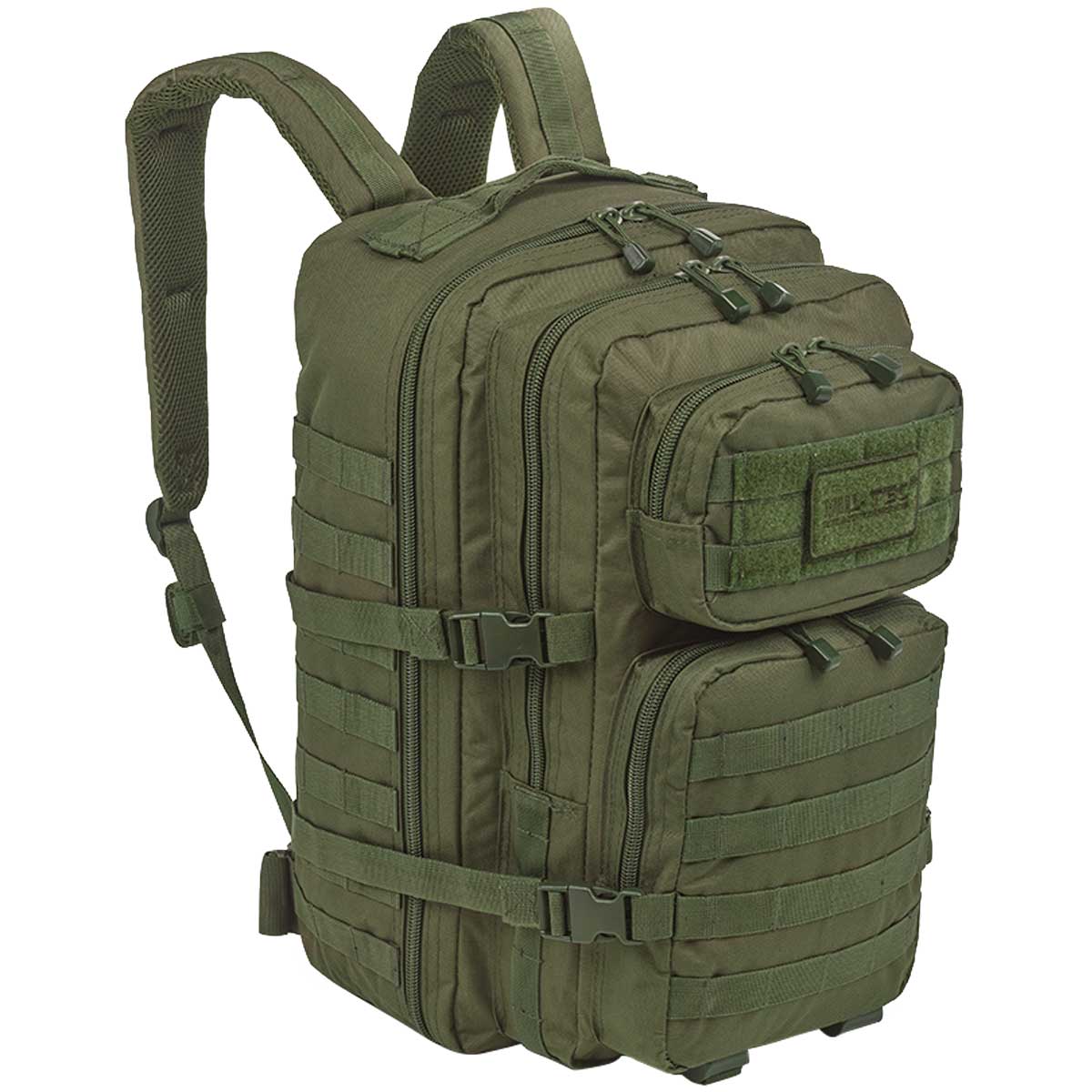 Mil Tec MOLLE Assault Pack 36L Olive Military Kit