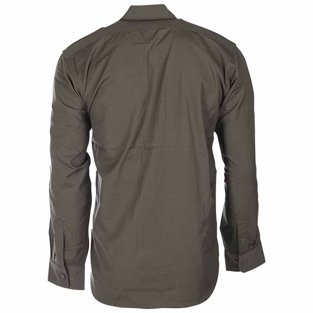 rear ripstop field shirt olive