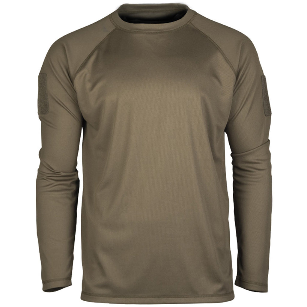 Mil-Tec Tactical Quick Dry Long Sleeve Shirt Olive