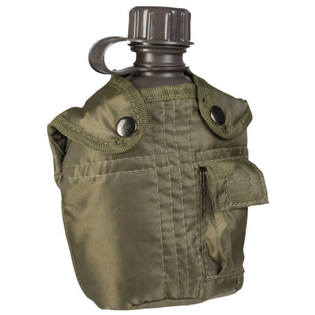 mil-tec us 1l plastic water canteen od green