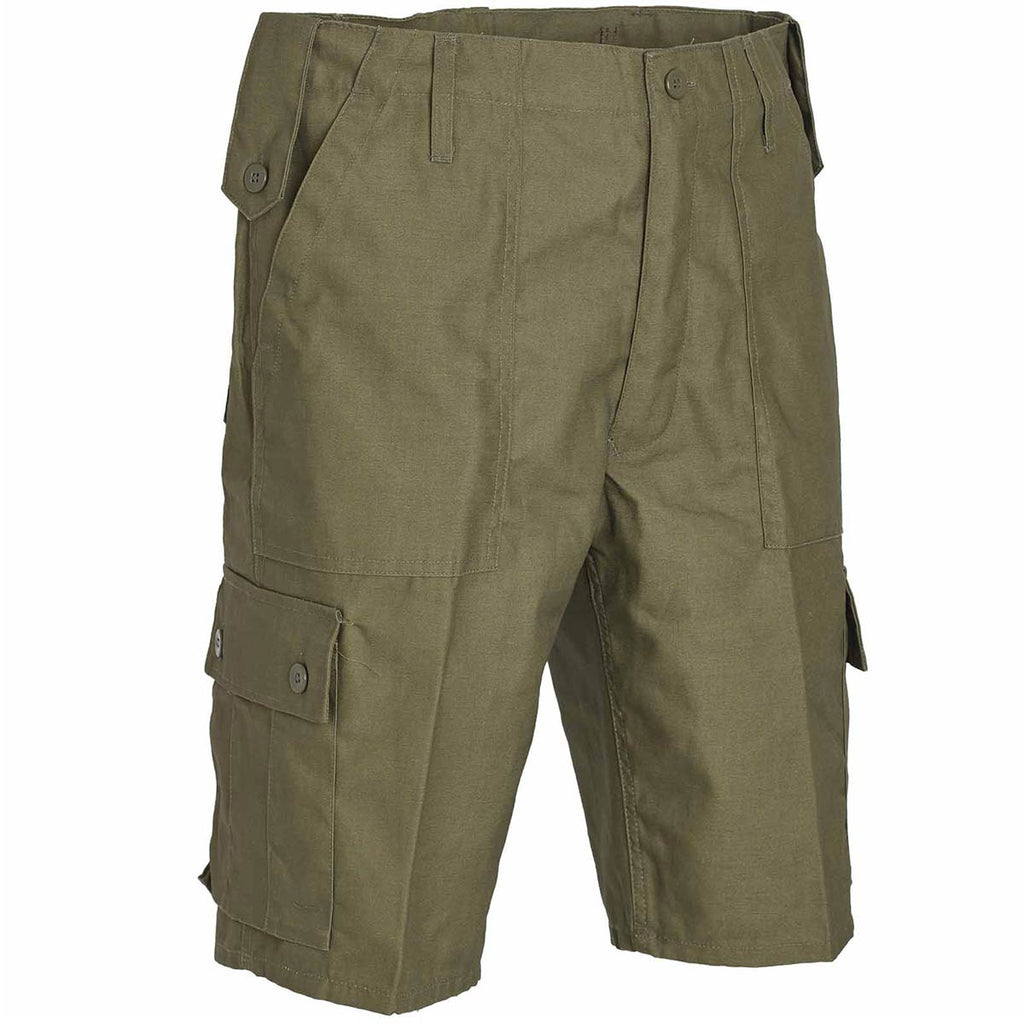 Mens Olive Green Combat Shorts - Free UK Delivery | Military Kit