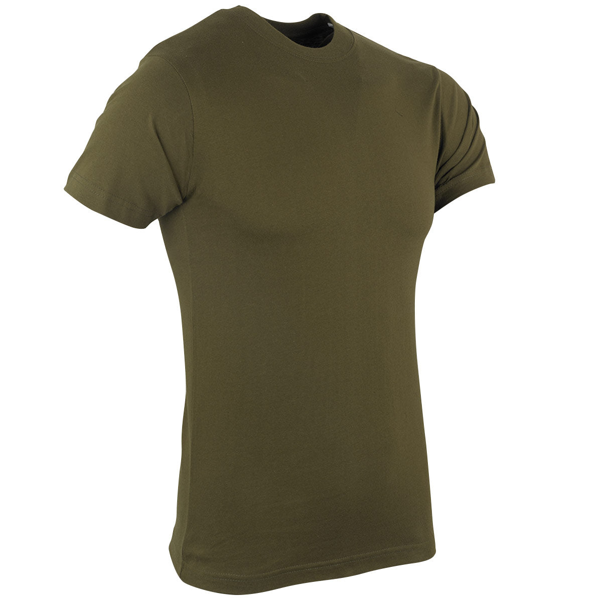 Cotton T Shirt Olive Green