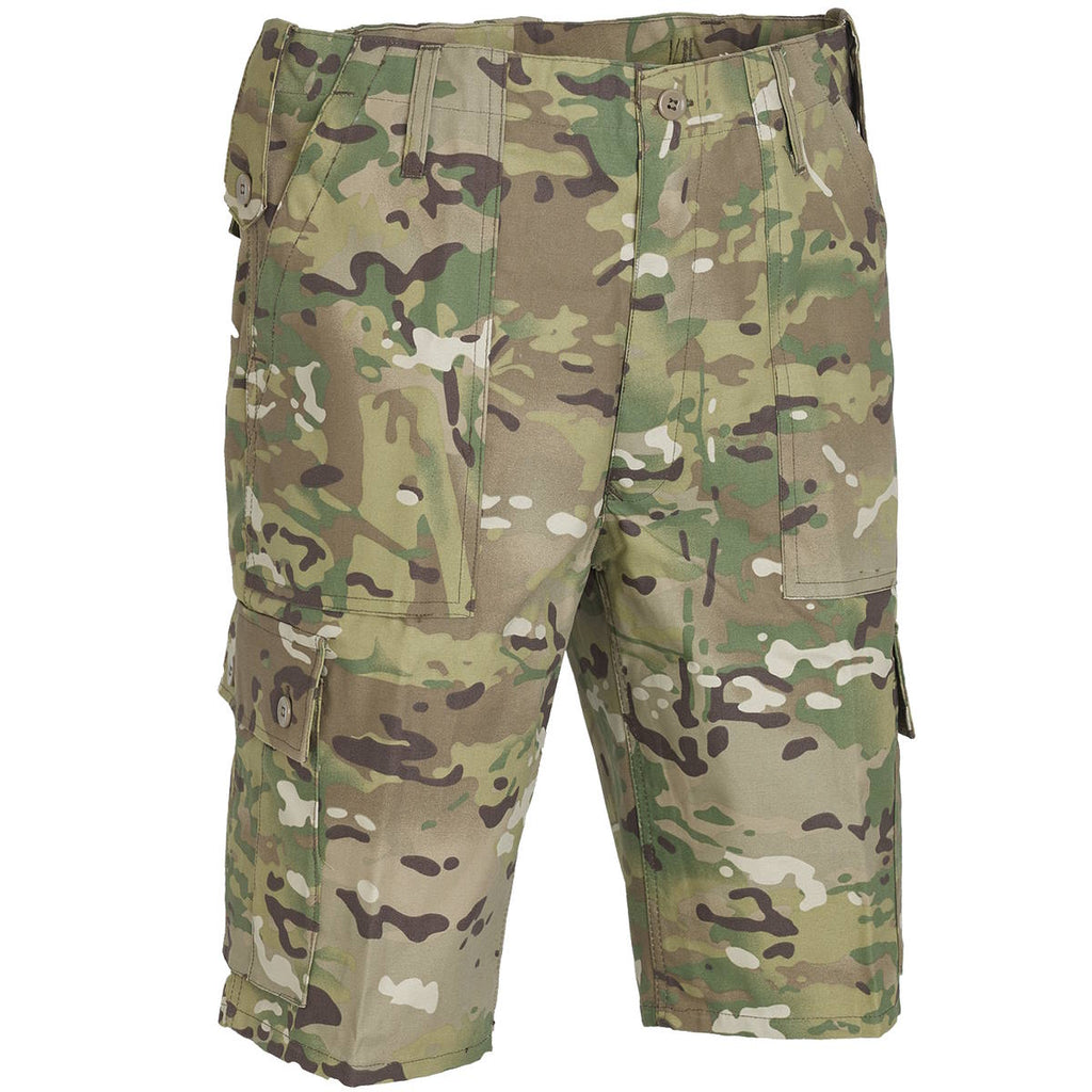 Mens Multicam MTP Camo Combat Shorts - Free UK Delivery | Military Kit