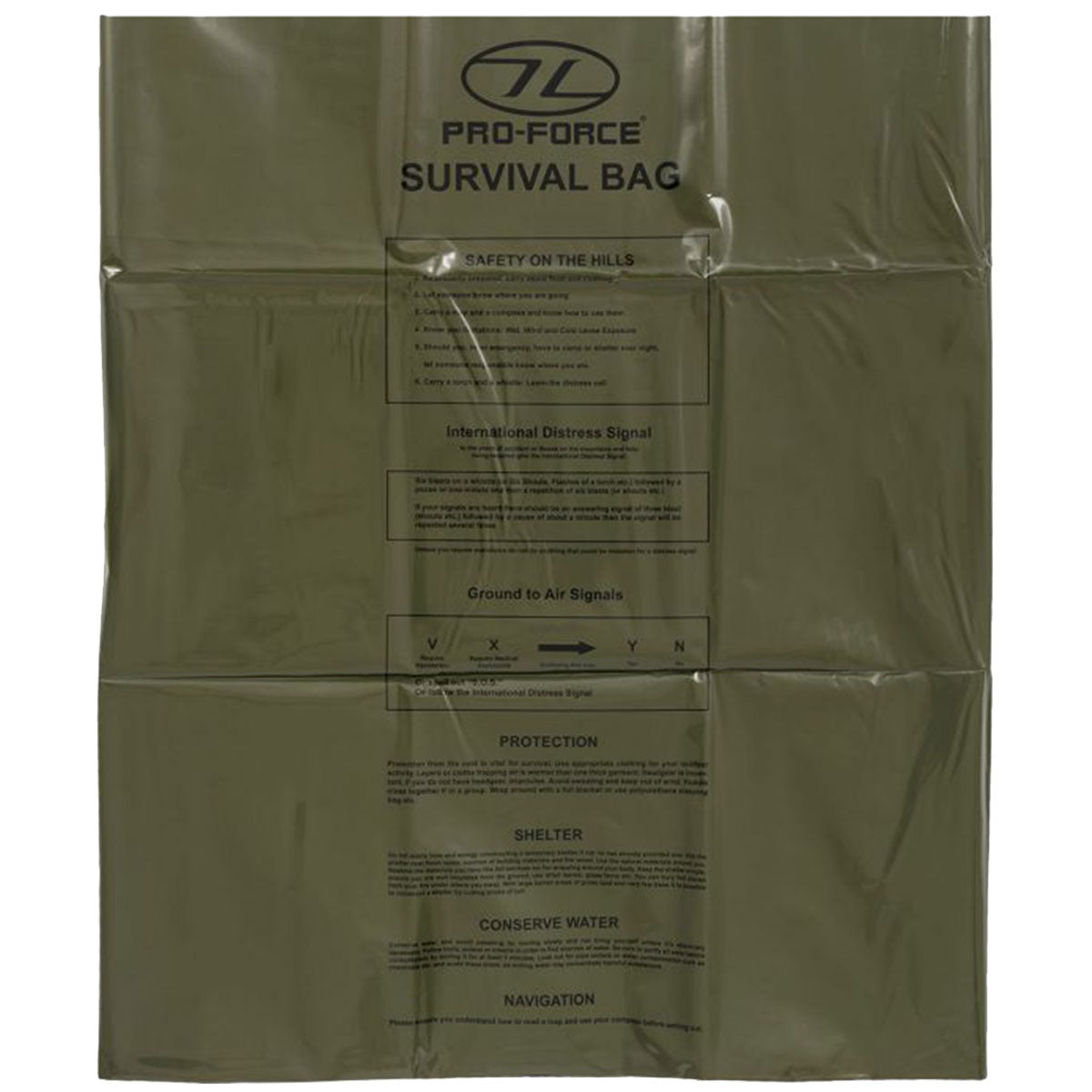 olive green emergency survival bag highlander survival tips