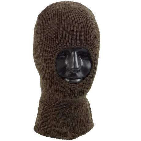 open face olive balaclava