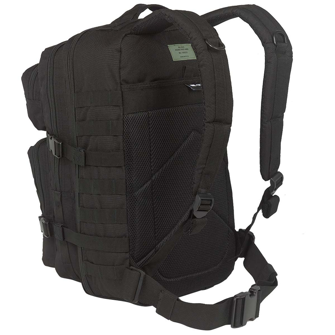 Mil-Tec MOLLE Assault Pack 36L Black | Military Kit