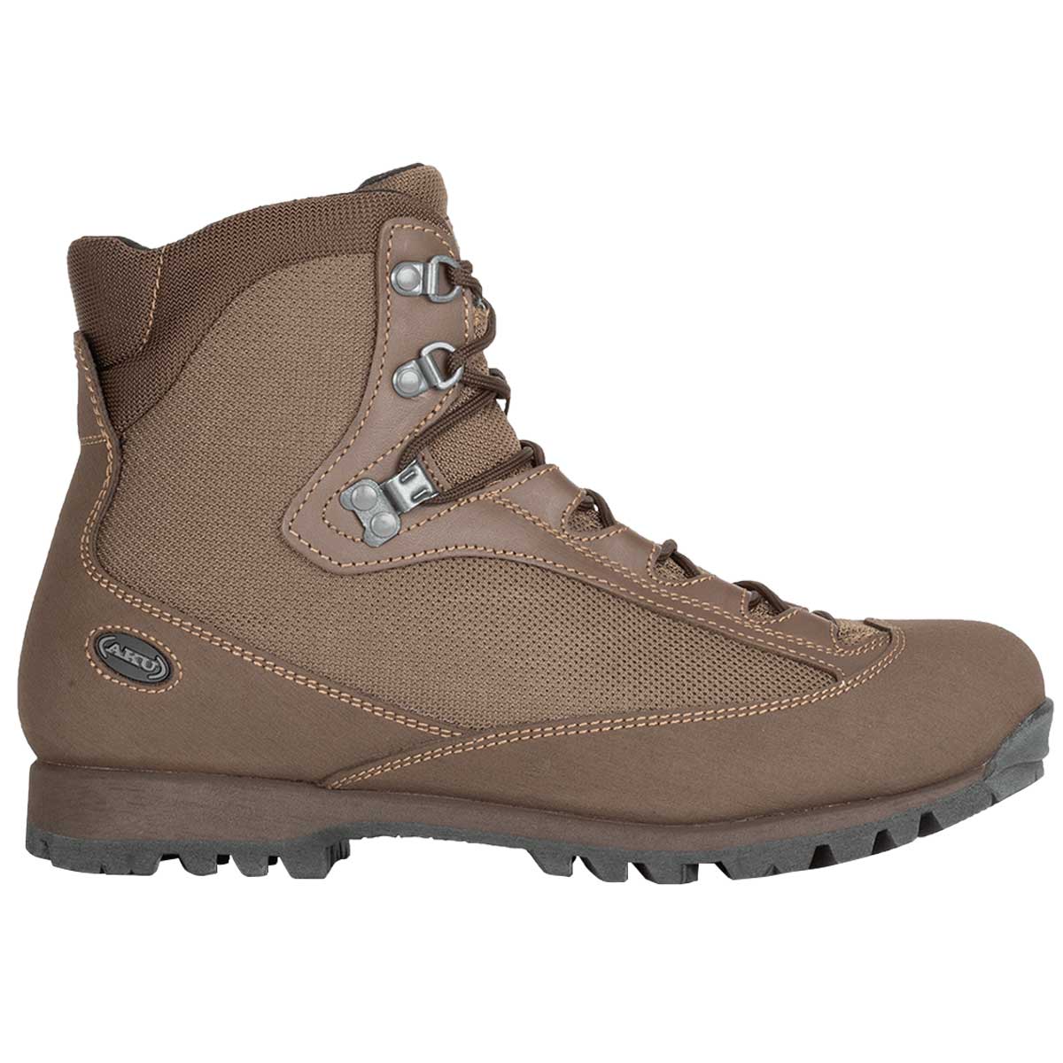 pilgrim gtx combat fg m aku boots brown side lateral view