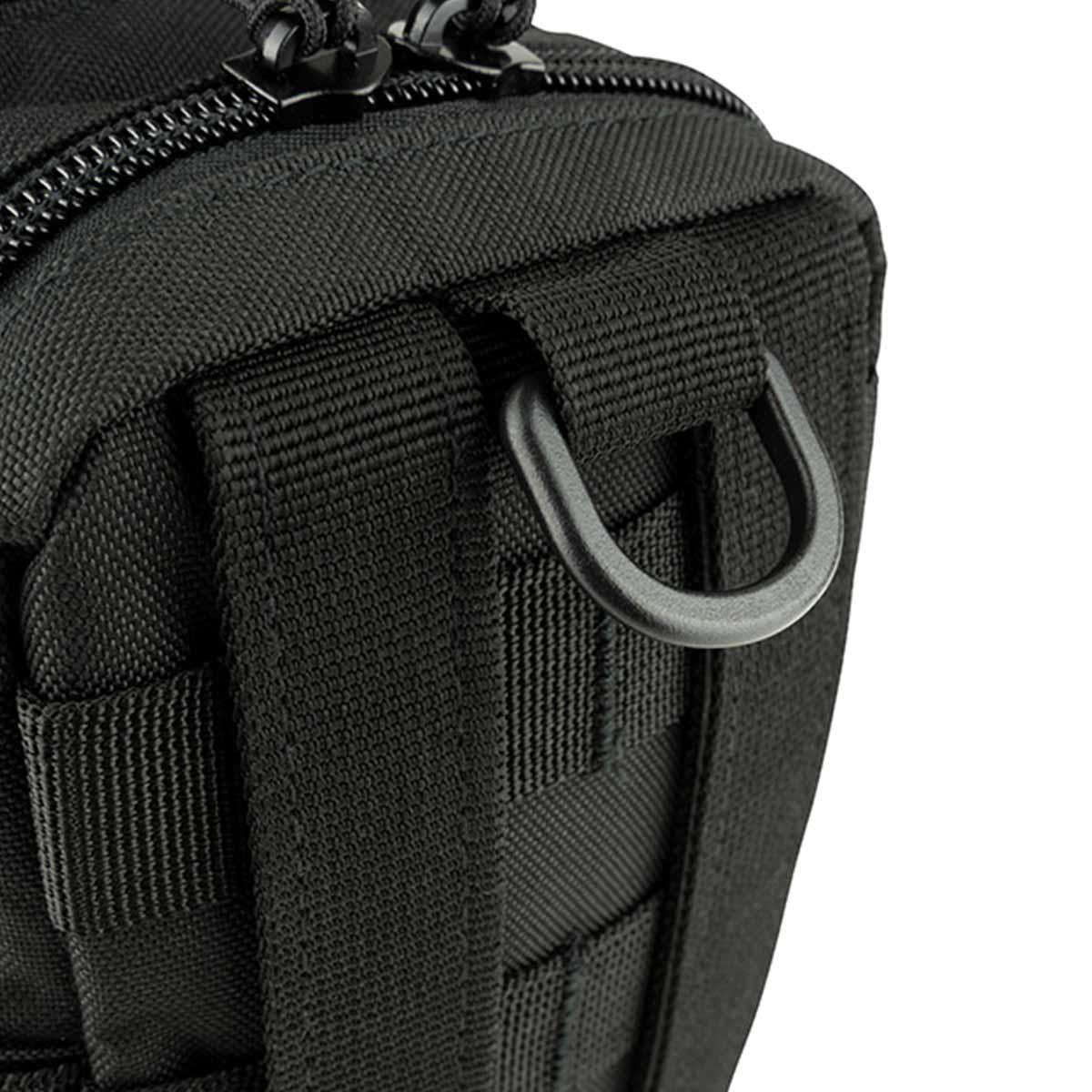 rear d ring black viper utility splitter pouch