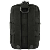 rear of black viper splitter utility pouch