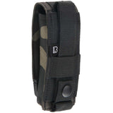 rear of brandit molle multi pouch medium dark camo