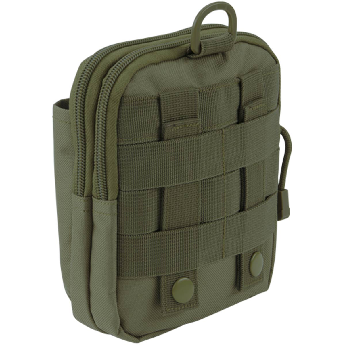 rear of brandit molle pouch functional olive green