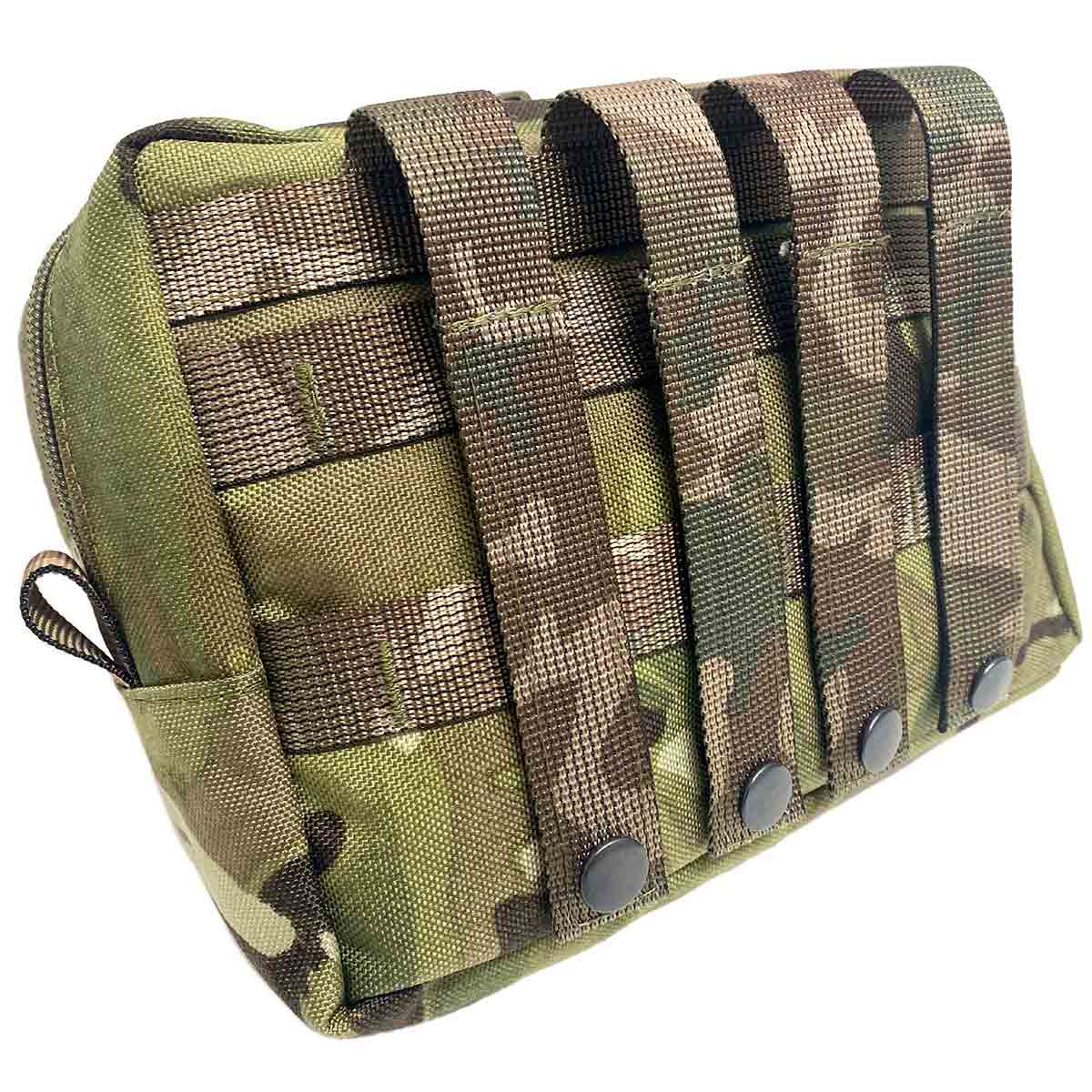    rearear of marauder mtp molle utility pouch zipped horizontal