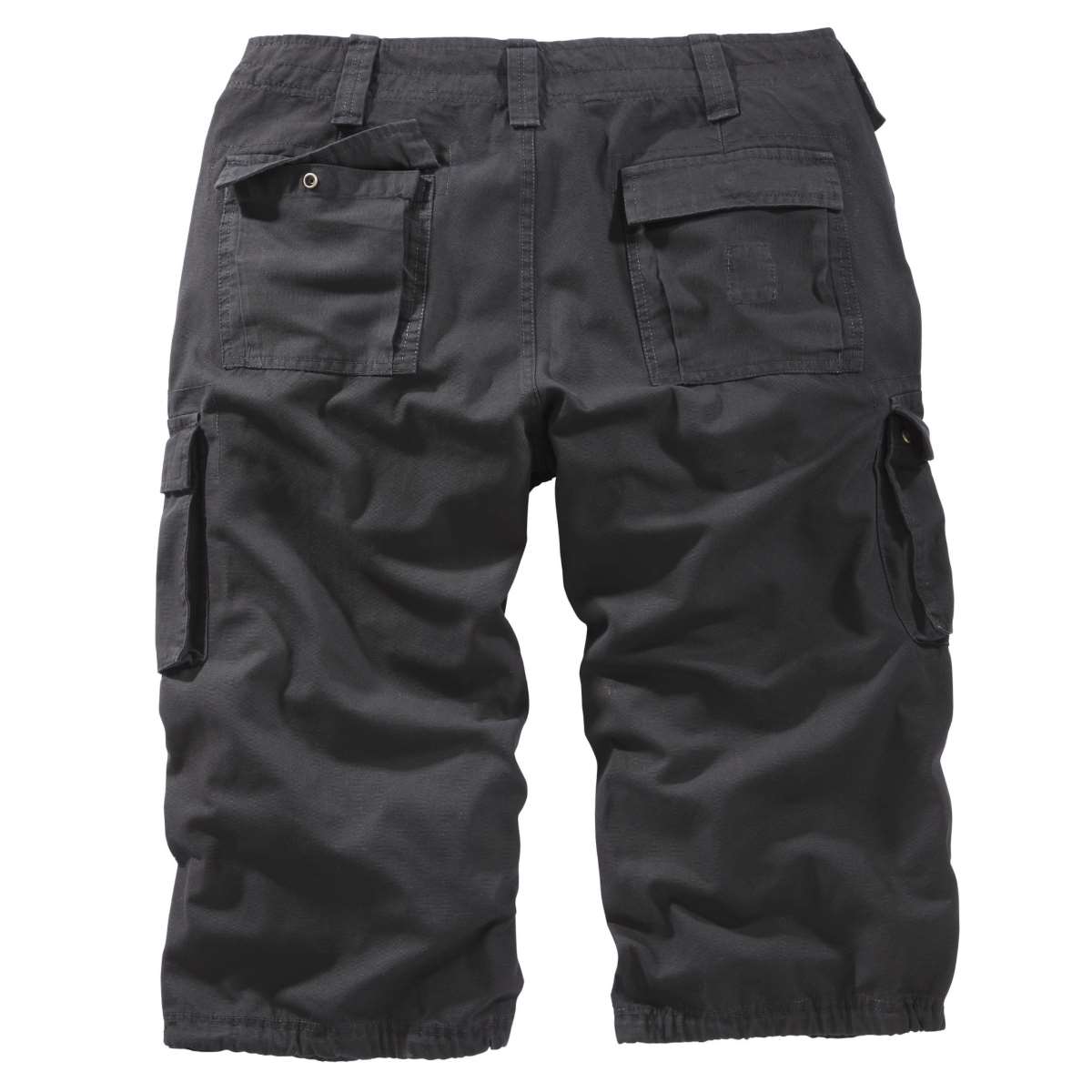 rear of surplus trooper legend three quarter black shorts