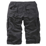 rear of surplus trooper legend three quarter black shorts