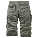 rear of surplus trooper legend three quarter shorts olive