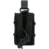 rear of viper elite molle mag black pouch