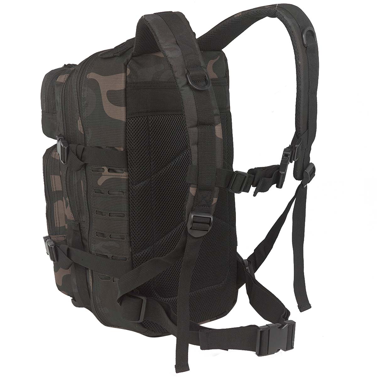 rear straps brandit medium us cooper lasercut rucksack dark camo