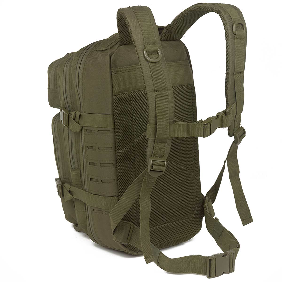 rear straps brandit medium us cooper lasercut rucksack olive green