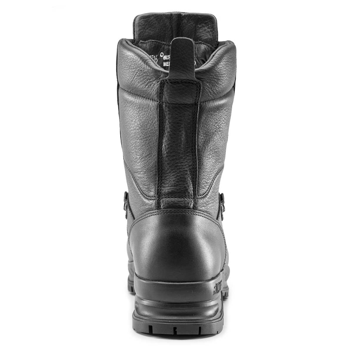 rear view of black altberg sneeker aqua boot